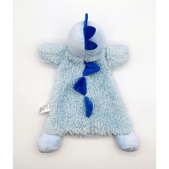 Childrens Apparel Dragon Dinosaur Lovey Security Blanket Blue - Picture 3 of 3